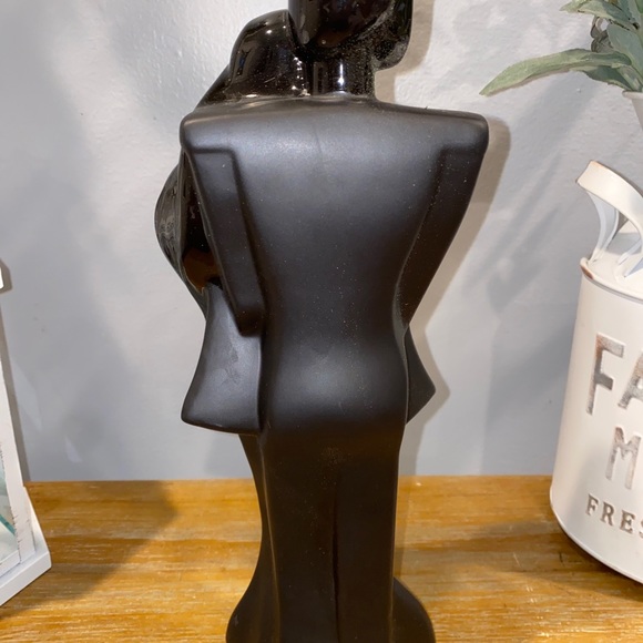Vintage 1980 Lindsey B. Style Couple Art Deco Figure Statue - Picture 2 of 6